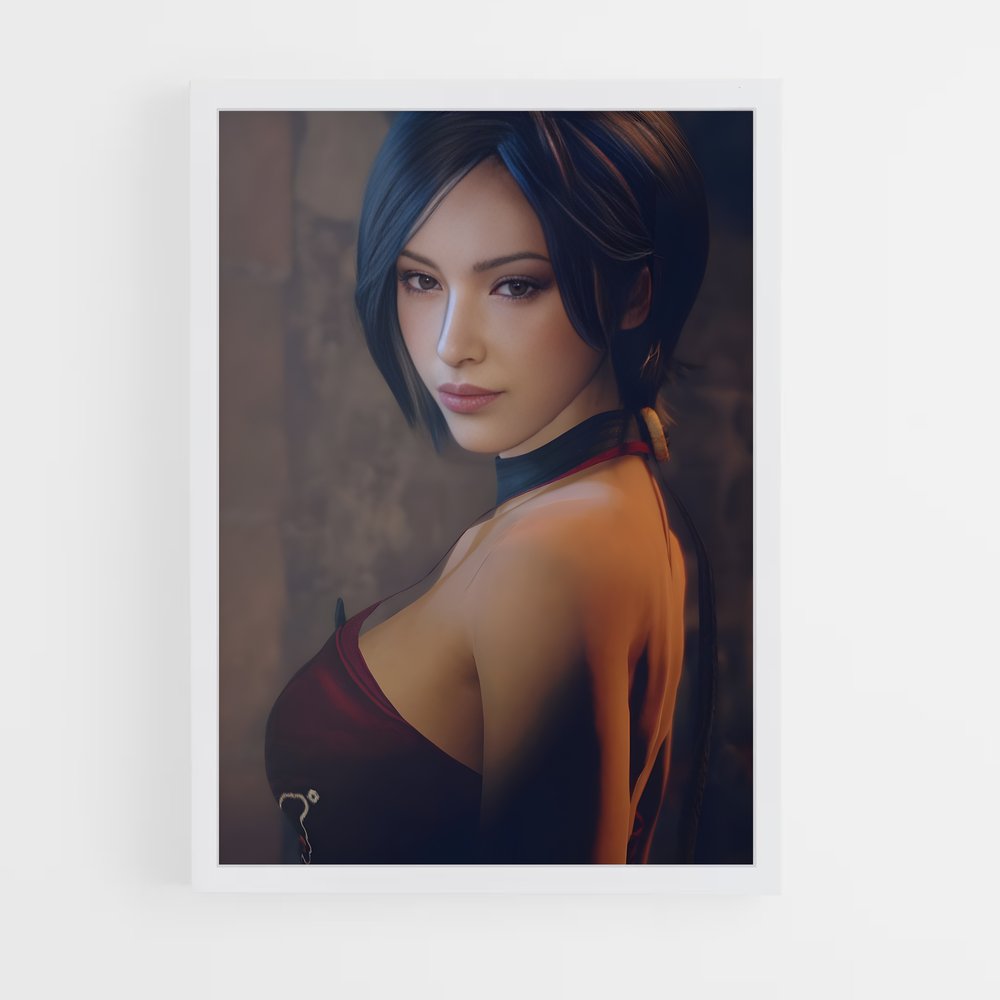 Poster Ada de wong – affiche Resident Evil (vue 3)